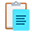 "paste from clipboard" icon